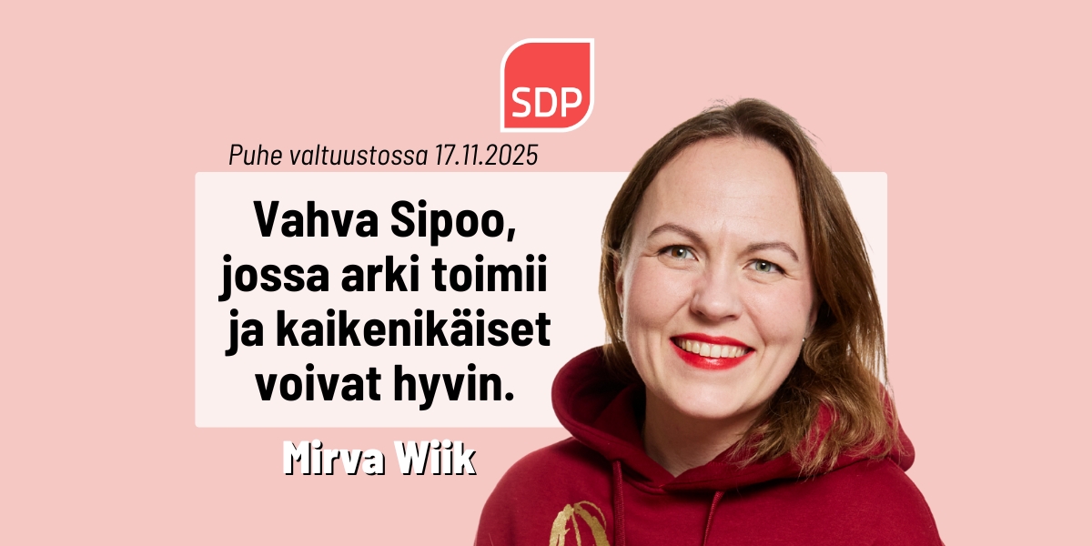 Mirva Wiik: Vetovoima syntyy turvallisesta arjesta ja toimivista palveluista